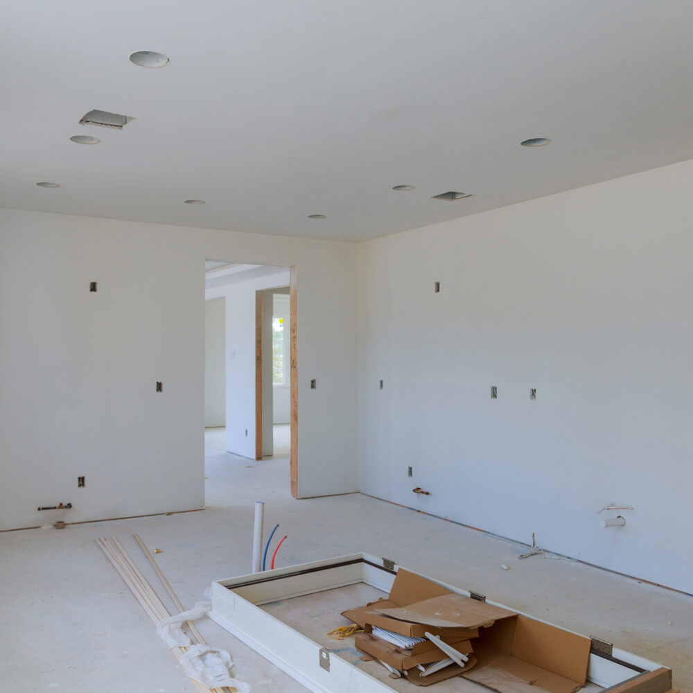 Process for under construction, remodeling, renovation, extension restoration and reconstruction door and molding